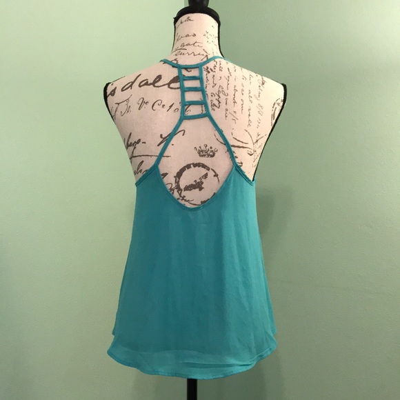 Blue top Polyester - Picture 3 of 4